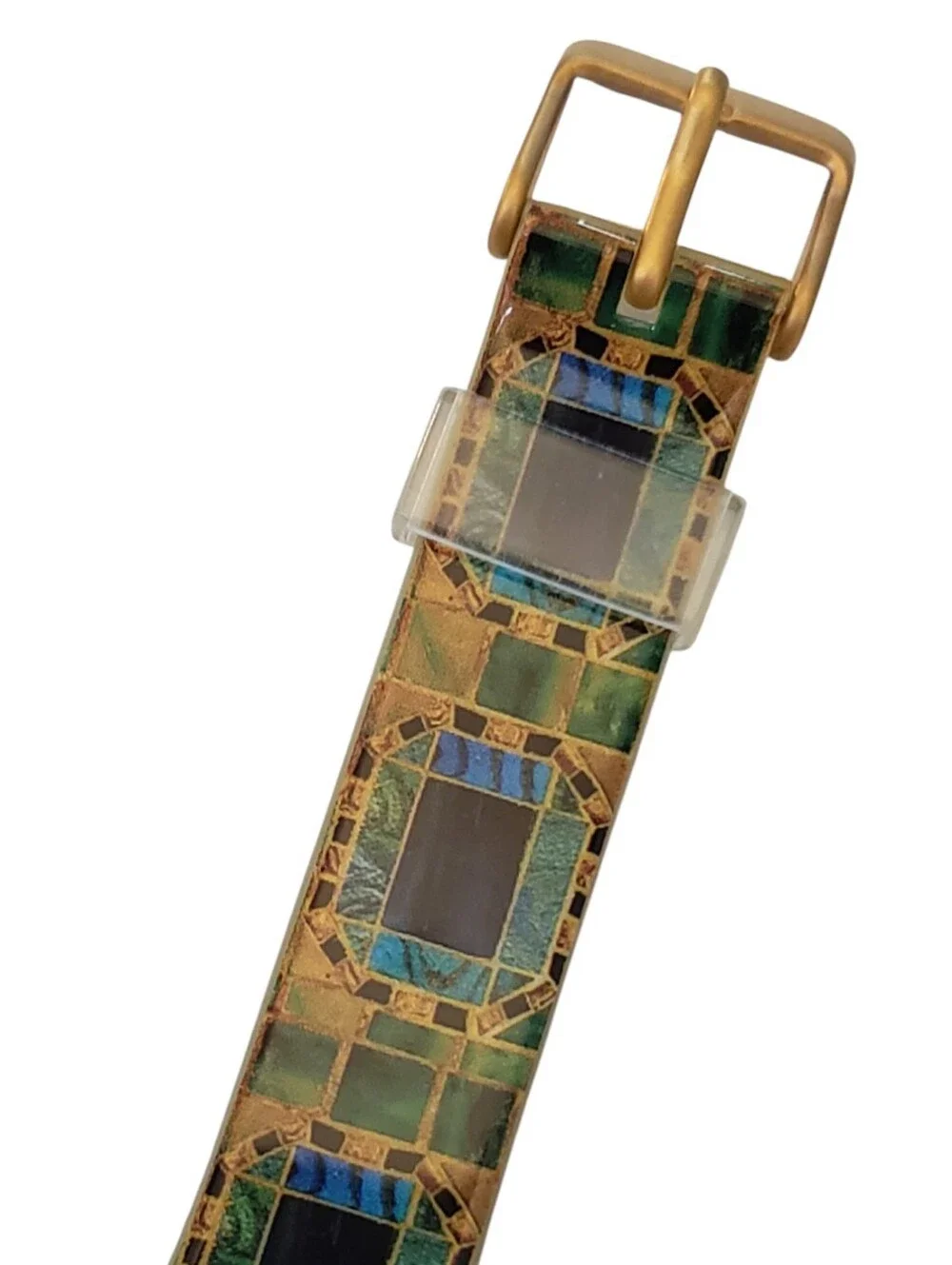 VIntage Metropolitan Museum of Art (MMA) Tiffany Inland Tile Mosaic Watch